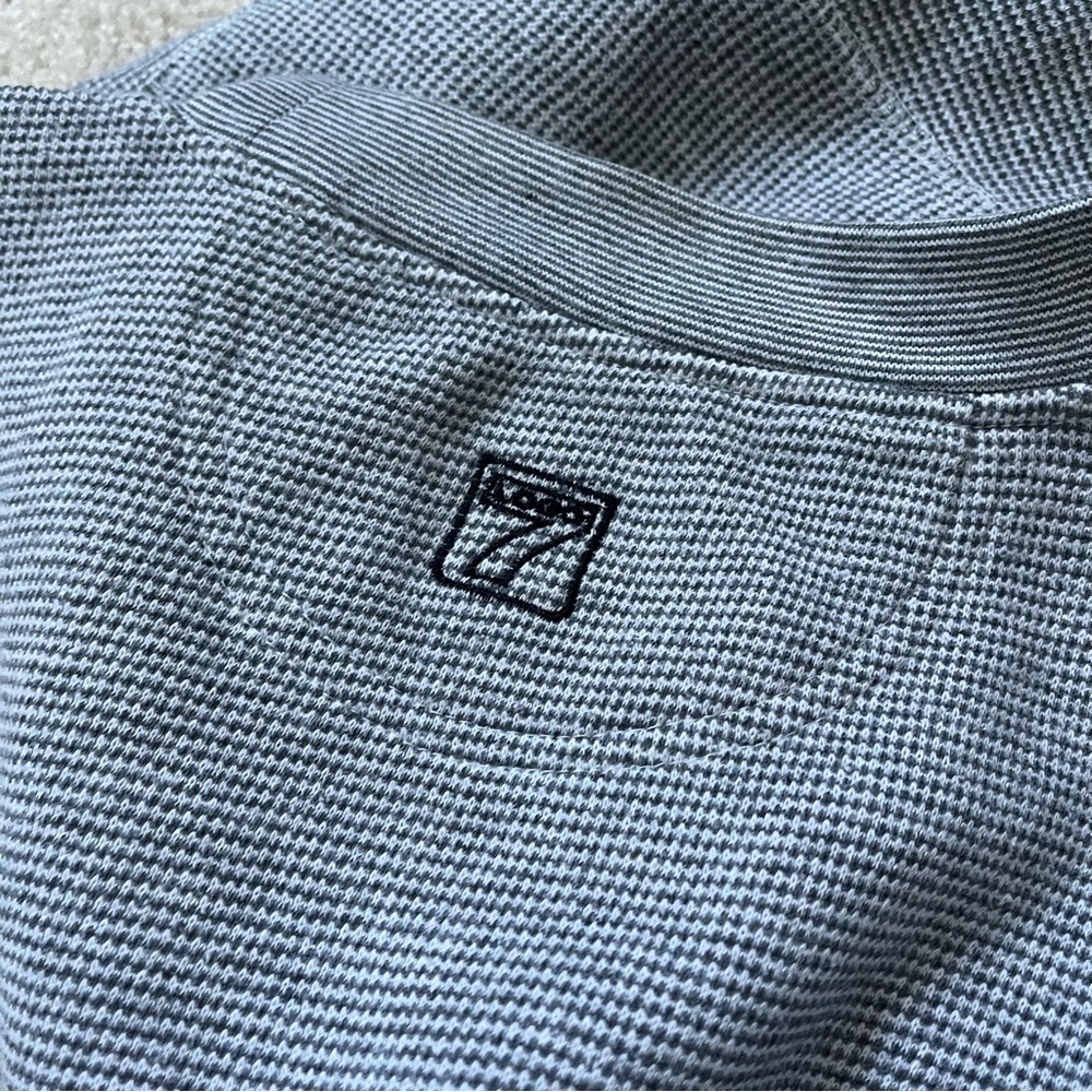 VINTAGE St Louis Rams Logo 7 Sweater Mens Extra Large Gray Crewneck Sweatshirt - Picture 5 of 9